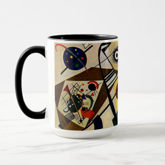 Kandinsky - Querlinie Tasse (Links)