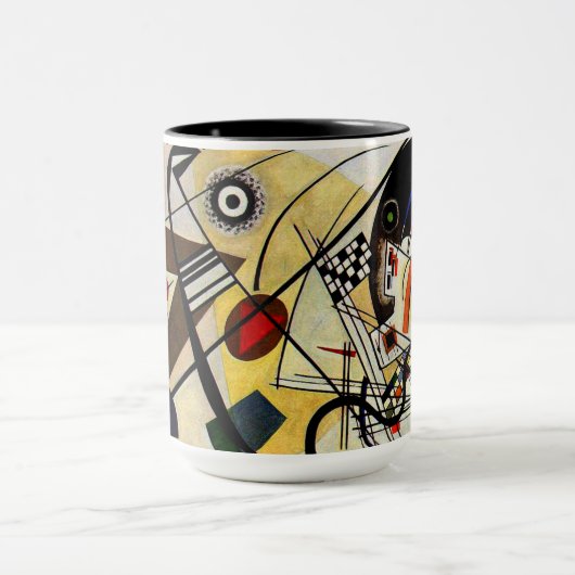 Kandinsky - Querlinie Tasse (Zentrum)