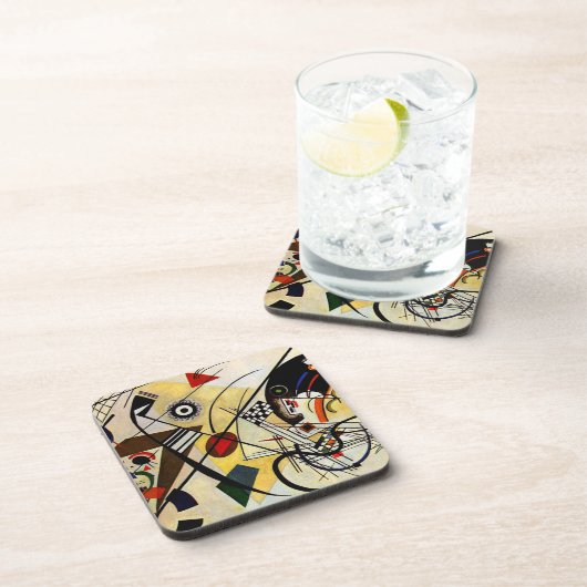 Kandinsky - Querlinie Untersetzer (Rechte Seite)