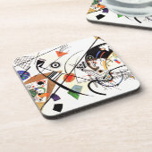 Kandinsky Querlinie Untersetzer (Linke Seite)