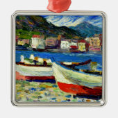 Kandinsky - Rapallo Boats, Ornament Aus Metall (Vorne)