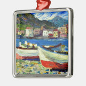 Kandinsky - Rapallo Boats, Ornament Aus Metall (Links)