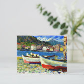 Kandinsky - Rapallo Boote Postkarte (Stehend Vorderseite)