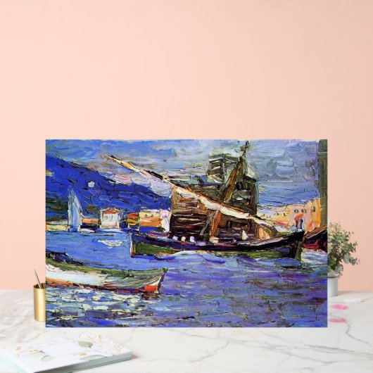 Kandinsky - Rapallo Grauer Day Acrylschild (Hochzeit)