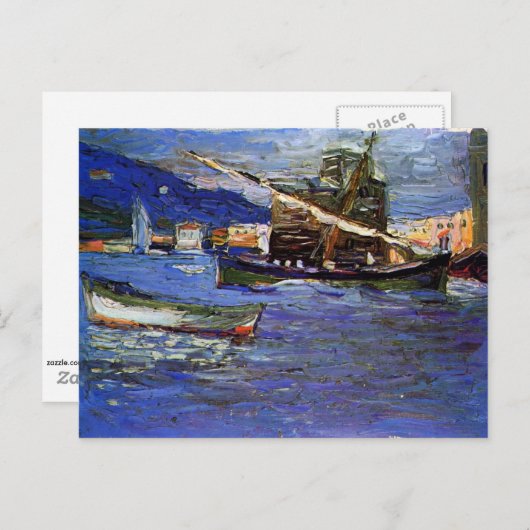 Kandinsky - Rapallo Grauer Day Postkarte (Vorne/Hinten)