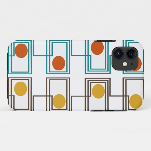 Kandinsky-Rechtecke mit Ovalen Case-Mate iPhone Hülle (Rückseite (Horizontal))