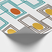 Kandinsky-Rechtecke mit Ovalen Geschenkpapier (Ecke)