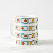 Kandinsky-Rechtecke mit Ovalen Kaffeetasse (Vorderseite Links)