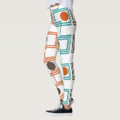 Kandinsky-Rechtecke mit Ovalen Leggings (Links)