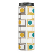 Kandinsky-Rechtecke mit Ovalen Thermosbecher (Rückseite)