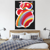 KANDINSKY - RED FORM (La Forme Rouge) - 1938 - Leinwanddruck (Insitu (Schlafzimmer))
