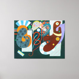 KANDINSKY - RED KNOT (Noeud Rouge) - 1936 - Leinwanddruck