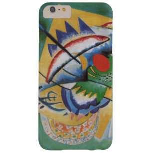 Kandinsky Red Oval Abstract Artwork Green Yellow Barely There iPhone 6 Plus Hülle