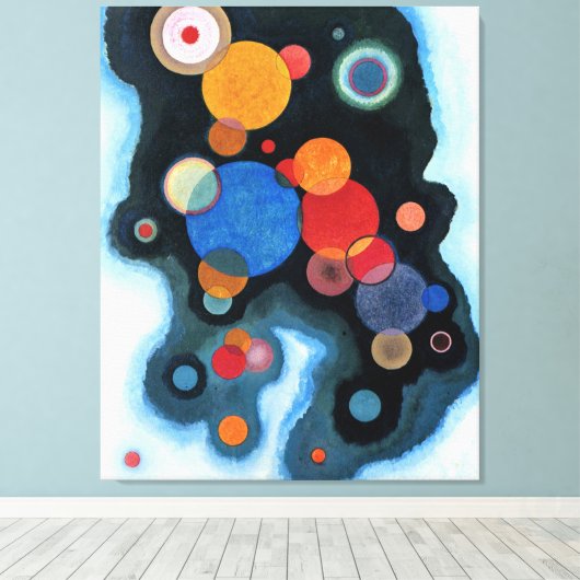 Kandinsky - Regung Leinwanddruck (Insitu (Holzboden))
