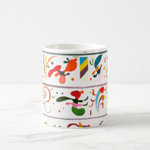Kandinsky Reihenfolge-Tasse Kaffeetasse