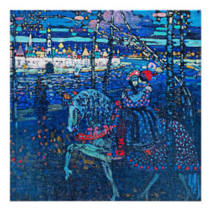 Kandinsky - Reitendes Paar Poster