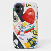 Kandinsky Rot-Stelle Case-Mate iPhone Hülle (Rückseite)