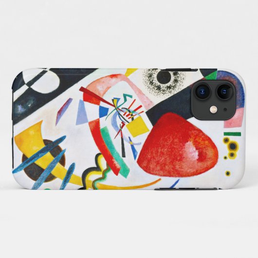 Kandinsky Rot-Stelle Case-Mate iPhone Hülle (Rückseite (Horizontal))