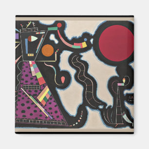 Kandinsky - Roter Kreis Magnet