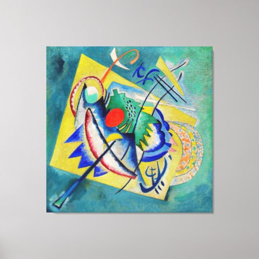 KANDINSKY - ROTES OVAL - 1920 - Bauhaus - Leinwanddruck (Vorderseite)