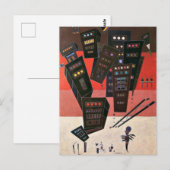 Kandinsky - Schatten Postkarte (Vorne/Hinten)