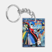 Kandinsky - Schiff, bunte Malerei von 1918 Schlüsselanhänger (Vorderseite links)