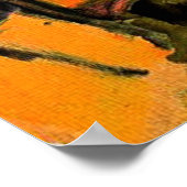 Kandinsky - Schlafzimmer in der Aintmillerstrasse Poster (Ecke)