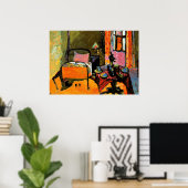 Kandinsky - Schlafzimmer in der Aintmillerstrasse Poster (Heimbüro)