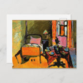 Kandinsky - Schlafzimmer in der Aintmillerstrasse Postkarte (Vorne/Hinten)