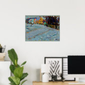 Kandinsky - Schwabing Nikolaiplatz, Winter Poster (Heimbüro)