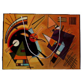 Kandinsky - Schwarz und Violett, Große Geschenktüte (Rückseite)