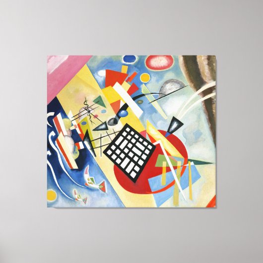 KANDINSKY - SCHWARZE GRID (1922) - Bauhaus - Leinwanddruck (Vorderseite)