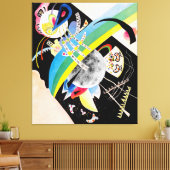 KANDINSKY - SCHWARZE KREISE - 1921 - Bauhaus - Leinwanddruck (Insitu (Wohnzimmer))