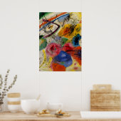 Kandinsky - Schwarze Linien Poster (Küche)