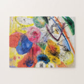 Kandinsky schwarze Linien Puzzlespiel Puzzle (Horizontal)
