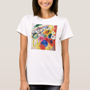 Kandinsky schwarze Linien T - Shirt
