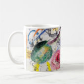 Kandinsky schwarze Linien Tasse (Links)