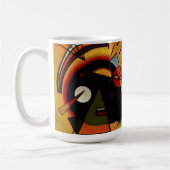 Kandinsky schwarze und violette Tasse (Links)