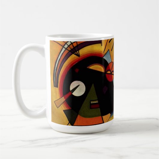 Kandinsky schwarze und violette Tasse (Links)