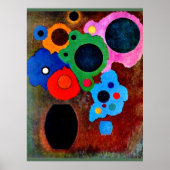 Kandinsky - Schwarzer Wachsender, Poster (Vorne)