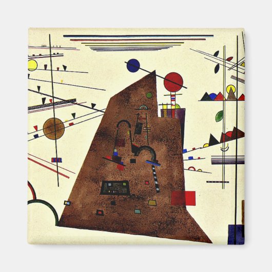 Kandinsky - schwer zwischen Licht Magnet (Vorne)