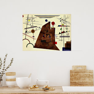 Kandinsky - Schwer zwischen Licht Poster