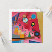 Kandinsky - Schwerrot Karte (Vorderseite/Rückseite Beispiel)