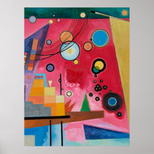 Kandinsky - Schwerrot Poster