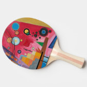 Kandinsky - Schwerrot Tischtennis Schläger (Seitenansicht)