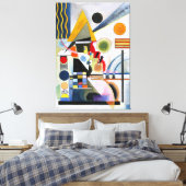 KANDINSKY - SCHWINGING (Schaukeln) - 1925 - Bauhau Leinwanddruck (Insitu (Schlafzimmer))