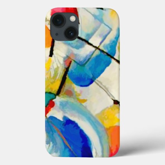 Kandinsky Sea Battle 1913 Case-Mate iPhone Hülle (Rückseite)