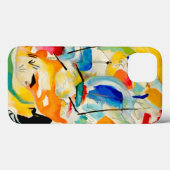 Kandinsky Sea Battle 1913 Case-Mate iPhone Hülle (Rückseite (Horizontal))