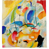 Kandinsky Sea Battle 1913 Duschvorhang (Vorderseite)
