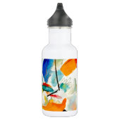 Kandinsky Sea Battle 1913 Edelstahlflasche (Rechts)